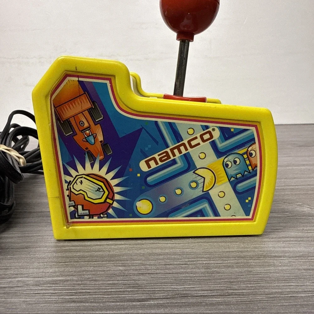 Namco Pac-Man‎ 5-in-1 TV Plug N Play Game Jakks Pacific Arcade 2003 Tested Read